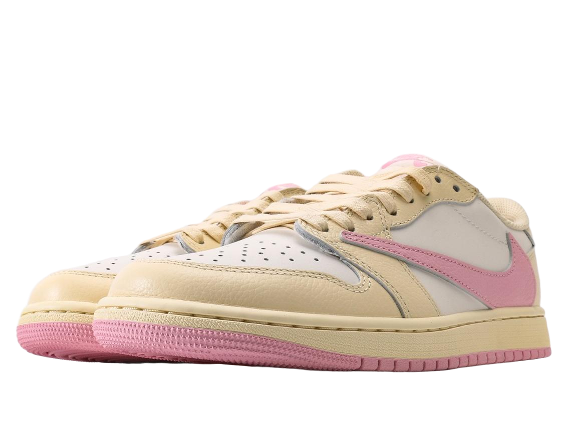 Travis Scott x Air Jordan 1 Low OG “Sail/White/Pink”