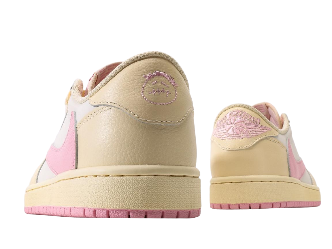 Travis Scott x Air Jordan 1 Low OG “Sail/White/Pink”